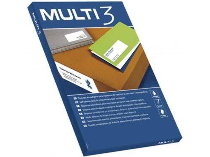 Etiquetas Adhesivas APLI Multi3 210 x 148 mm - 100 Hojas