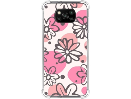 Carcasa Xiaomi POCO X3 NFC TUMUNDOSMARTPHONE Dibujos Antigolpes Flores 09 Multicolor