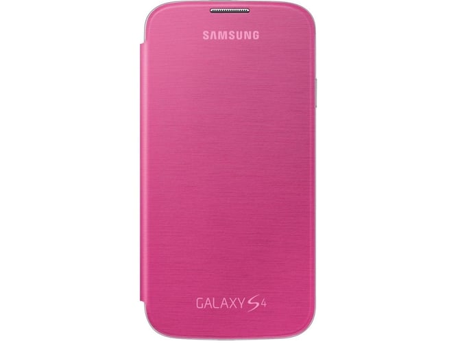 Funda SAMSUNG Flip Galaxy S4 rosa