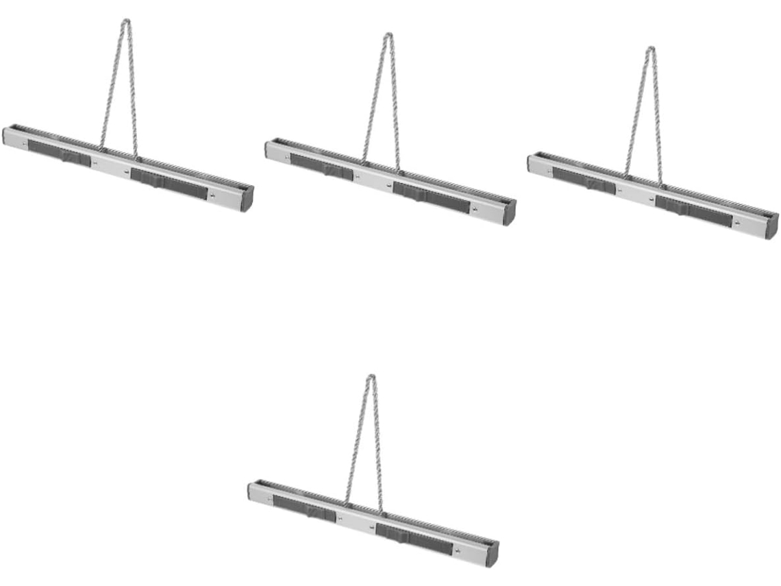 Juego 4 Colgadores Pergaminos Aleación Aluminio Pósteres Cuadros Soporte Pared Revistas Tapices