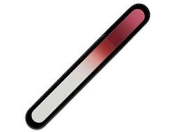 Lima de uñas grande de cristal arcoíris R-b2 - Rojo cayena