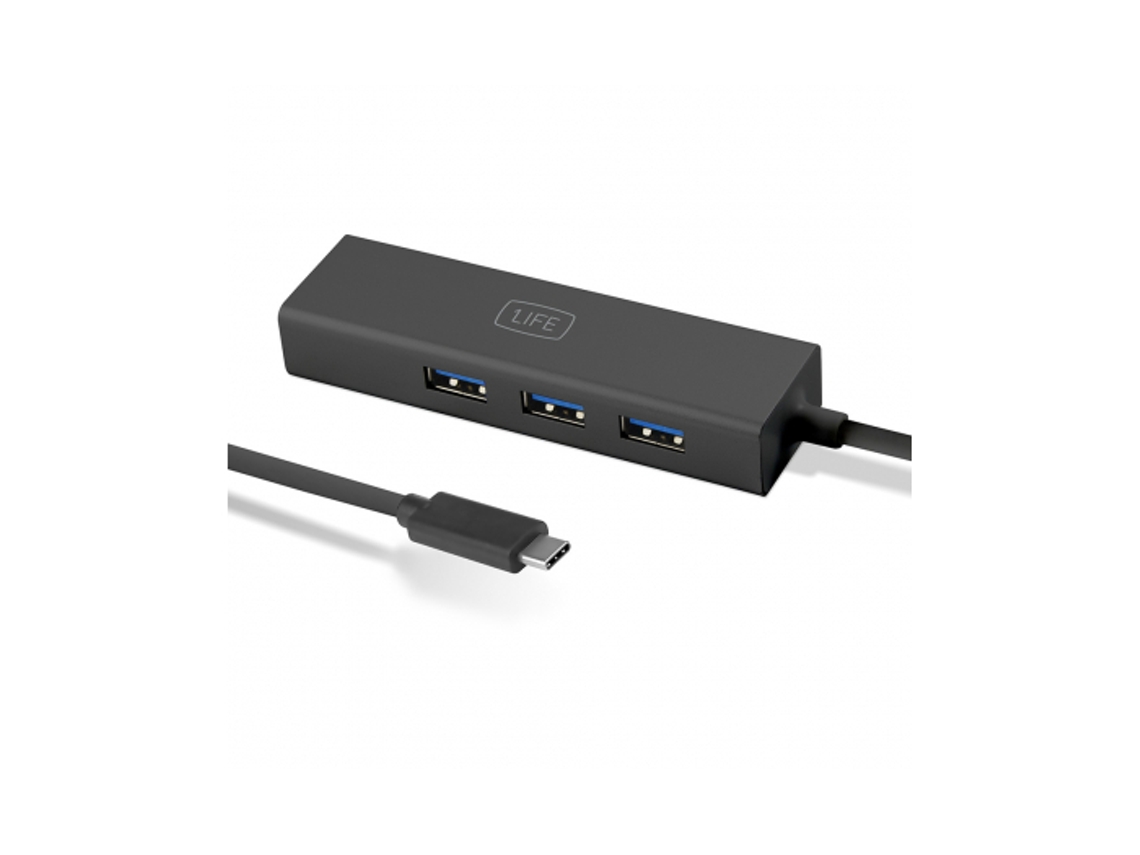 Hub 1LIFE Usb:Hub 3 Type-C Rj45 Gigabit