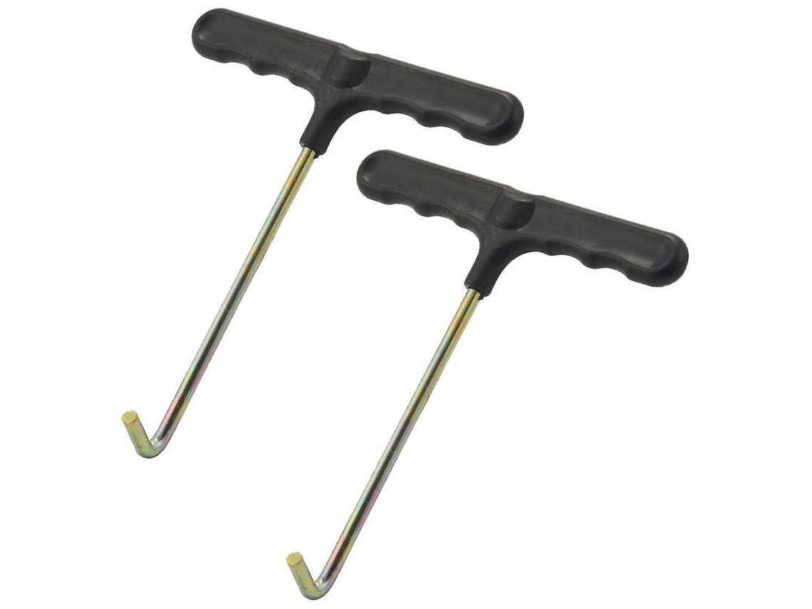 2 Herramientas Para Extraer Resortes De Trampolín, Herramienta De Extracción De Resortes Con Gancho En T Para Trampolín
