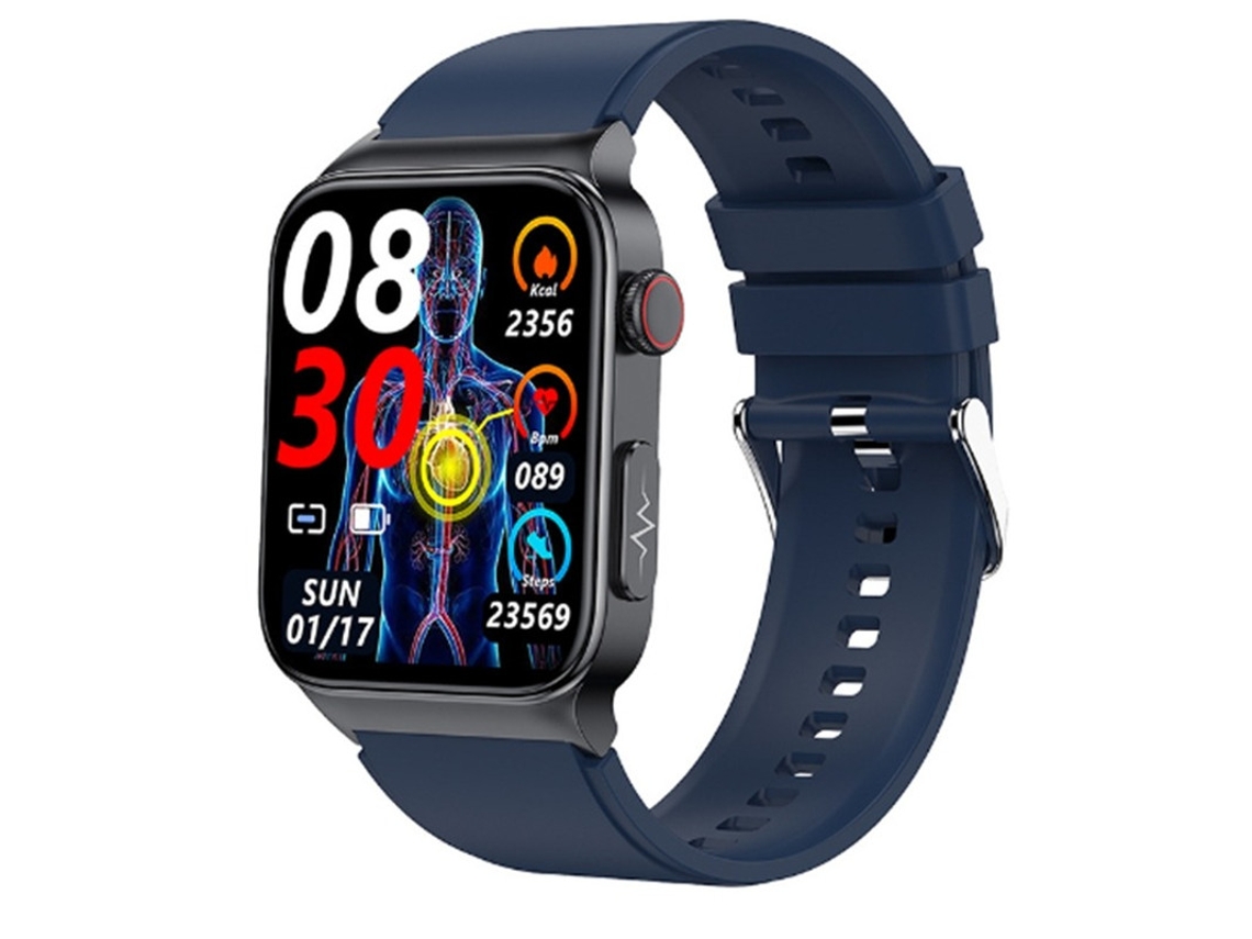Reloj inteligente con Bluetooth y monitor de actividad física, monitor de ritmo cardíaco y oxígeno en sangre, resistente al agua. Bestvite