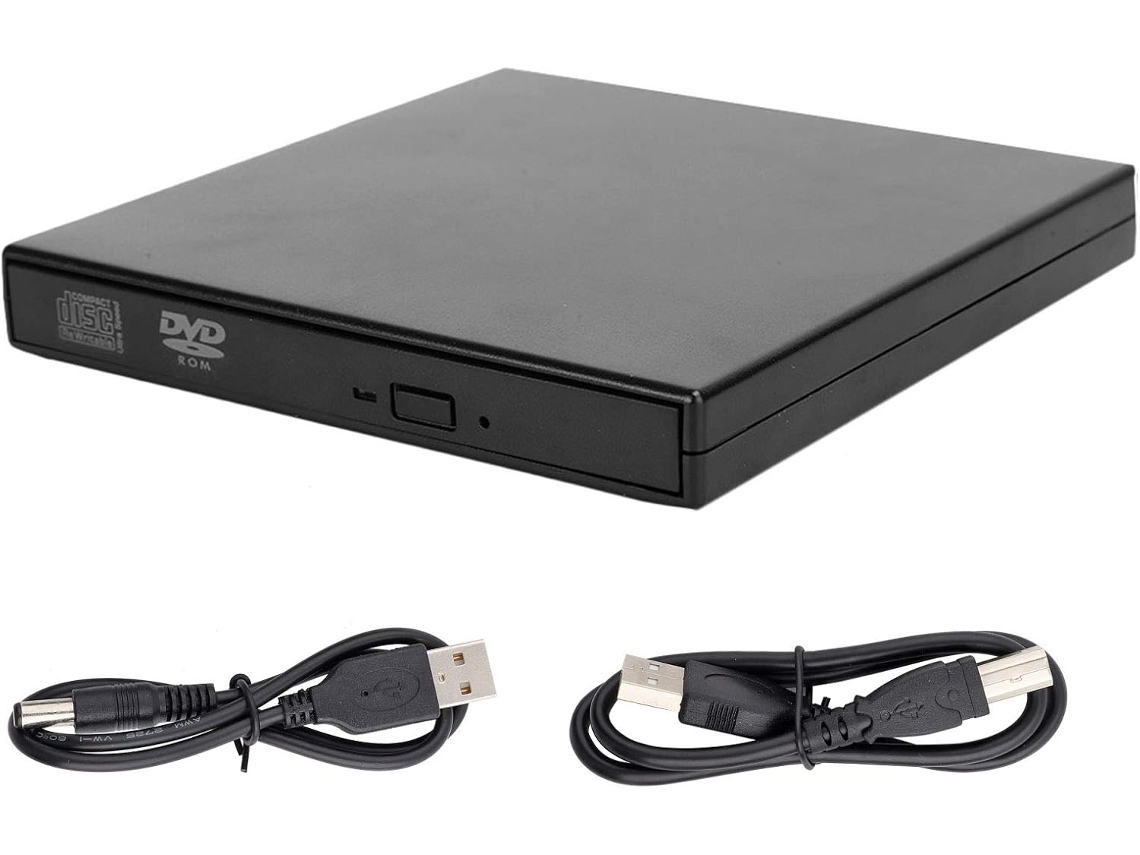 Unidad De Dvd Usb Externa Para Ordenadores De Sobremesa Y Portátiles - No Necesita