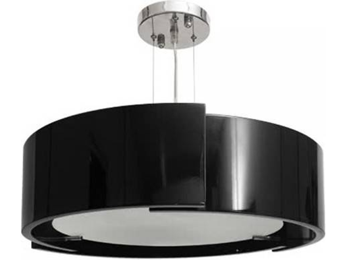 Lámpara de Techo FABRILAMP Oslo (Negro - E27 - Máx. 60W - Metal)