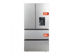 Evvo Frigorífico Francés F80x Aqua, Inverter, Total No Frost, 323l + 183l, Dispensador De Agua