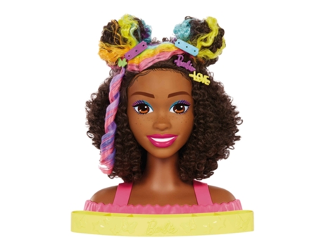 Cabeza de muñeca para maquillaje/peluquería BARBIE HMD79 (3 anos)