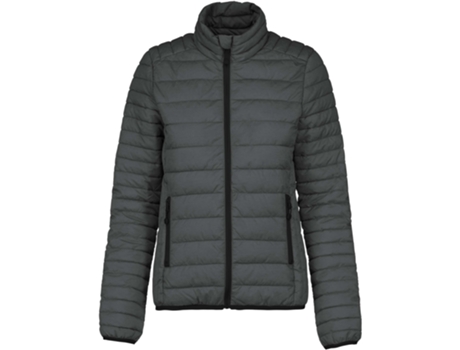 Abrigo KARIBAN Mujer (L - Gris)