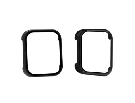 Smartwatch para OPPO Watch 2 pieza de 42 mm + funda protectora de vidrio templado (negro)