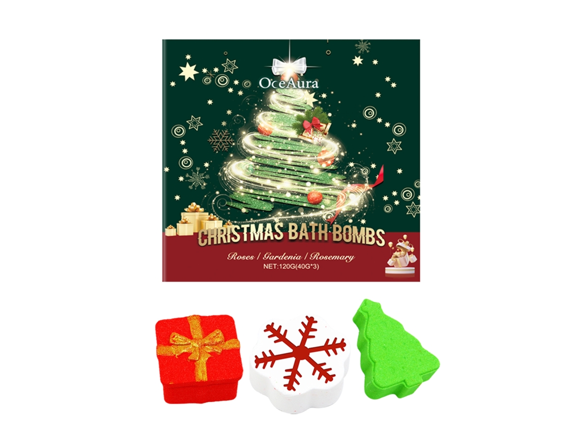 Juego de bombas de baño de Navidad 2026 Worten