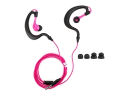 Auriculares deportivos con cable, resistentes al sudor, conector universal de 3,5 mm. EOOCOO
