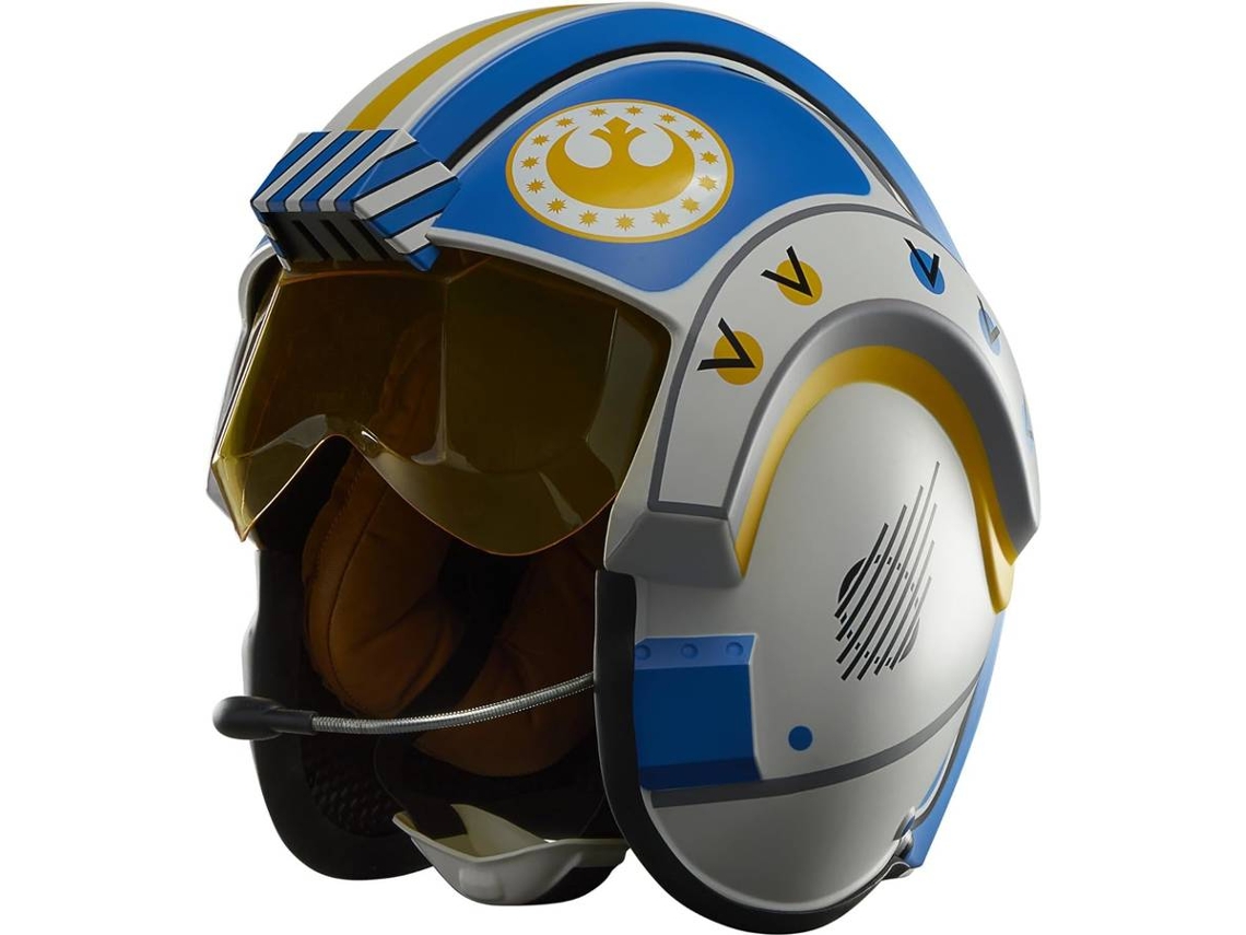 Capacete Eletrónico Carson Teva com Luzes Led e Sons Avançados Star Wars The Black Series