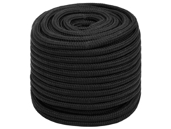 Cuerda De Barco Polipropileno Negro Intenso 16 Mm 250 M