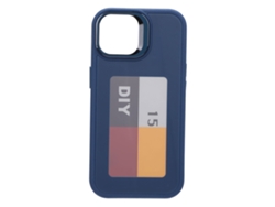 Capa De Celular Nfc Com Tela De Tinta 3.52 Polegadas Projeção De Tela Personalizável Para Ios 15 Azul