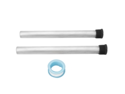 2 Varillas De Ánodo De Magnesio Para Caldera Npt3/4 21*235mm Anticorrosión