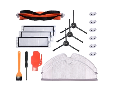 Cepillo lateral para Robot aspirador, filtros Hepa y cepillo de cerdas para Xiaomi 2/Roborock T65 S6, accesorios de piezas de aspiradora