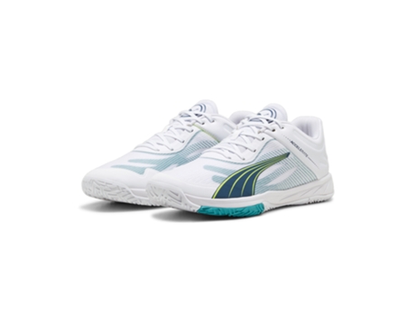 Zapatillas Unisex para Balonmano PUMA Calzado Interior Accelerate Blanco (42)