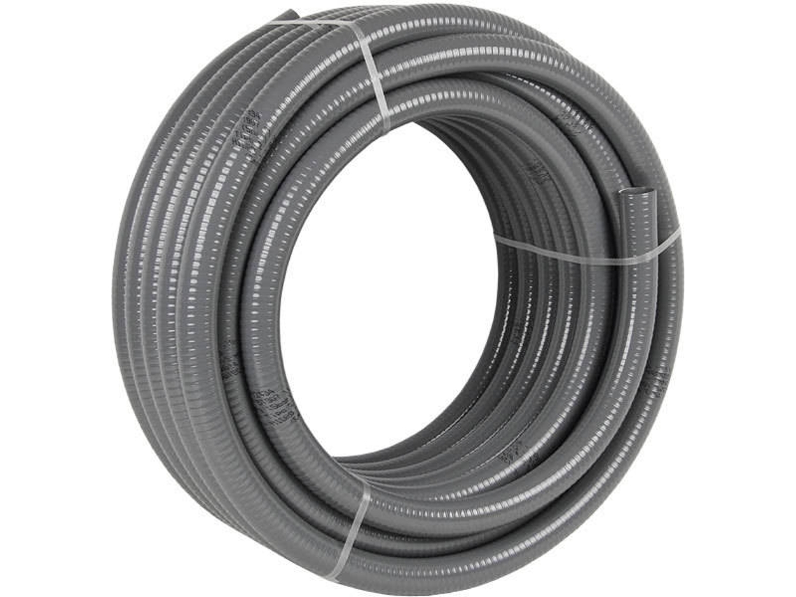 Rollo de Tuberia COFAN Rígido Gris (32 mm x 25 m)