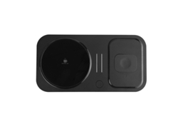 Calentador de tazas Digitallab 4 en 1, calefacción inteligente y carga inalámbrica (negro)