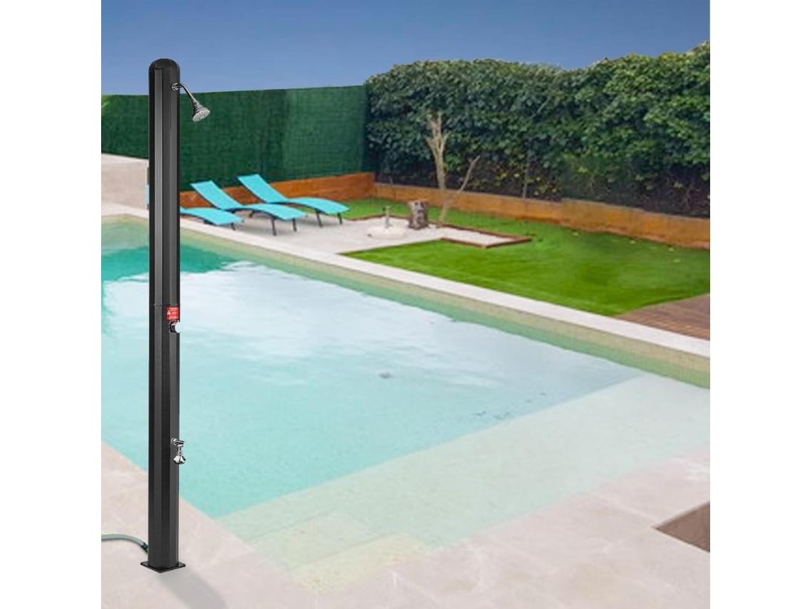 Ducha jardin solar exterior con deposito de 35 litros ducha solar  exteriores / piscinas. pvc