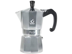 Cafetera Presti 6 Tazas Moka KAUFGUT Cafetera a Presión Apagado Automático Multicolor