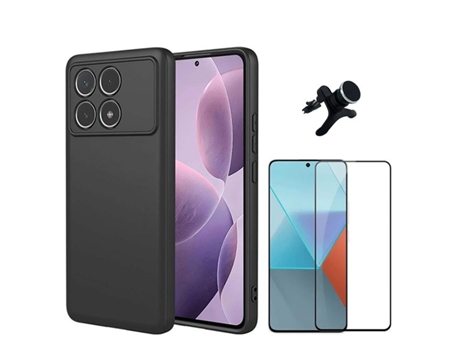 Protector de Pantalla Full Cover Carro para Xiaomi Xiaomi Poco F6 Pro PHONECARE Negro