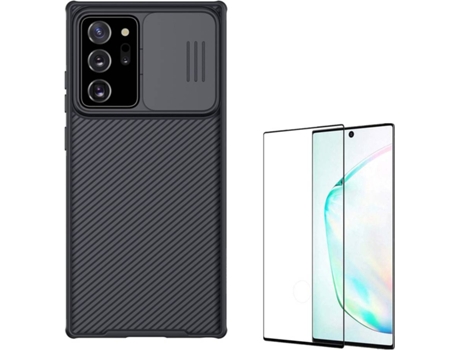 Funda y Protector Samsung Galaxy Note 20 Ultra Nillkin Camshield Gris