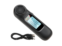 Alcoholímetro Digital Con Pantalla Lcd, Alta Precisión, Sensor Inteligente, Carga Usb, Versión En Inglés.