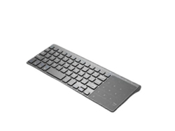 Teclado inalámbrico Bluetooth con teclado numérico y panel táctil Everley891