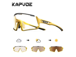 Gafas De Ciclismo Con Lentes Fotocromáticas De Doble Uso (día Y Noche), Pantallas Para Bicicleta, Unisex, Protección Uv.