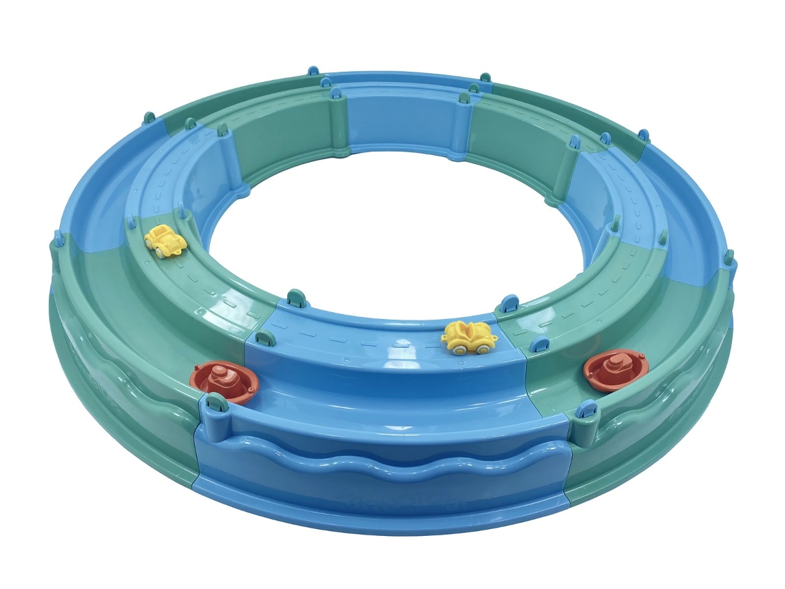 Arenero Viking Toys Reline, plástico reciclado, incluye accesorios