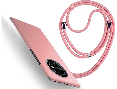 Funda Huawei Mate 40 Pro Turtleshell Rígida con Collar Rosa