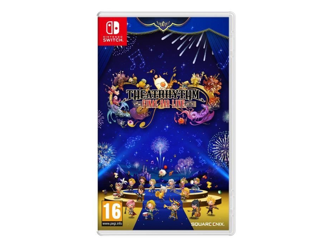 Jogo De Ritmo Square Enix Theatrhythm Final Bar Line 385 Faixas Multijogador Online 104 Personagens
