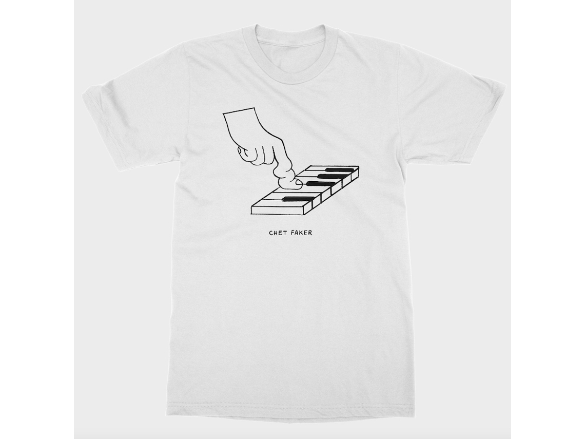 Chet Faker Bend Tee White T-shirt Rockinstone Unisex Adults Best Sellers Size:xxxl