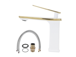 Grifo de lavabo de cobre con mango largo para baño G9/16