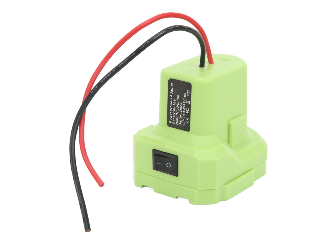 2026-adaptador Convertidor Docking De Batería Con Interruptor 14awg Para Ryobi P108 P107 P102 P103