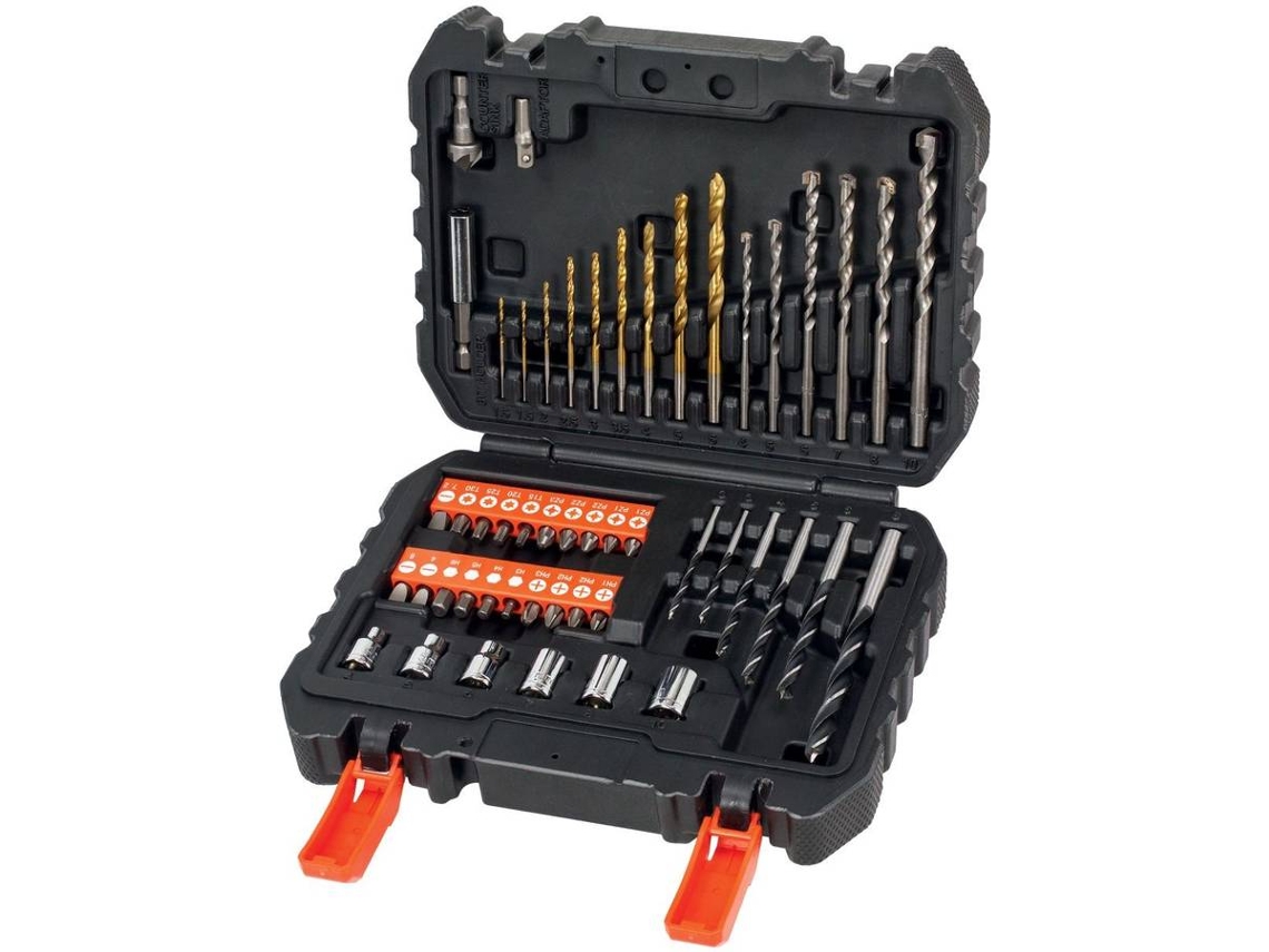 Juego de Brocas de 50 Piezas BLACK+DECKER A7188-Xj