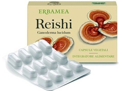 Complemento Alimentar ERBAMEA Reishi (24 cápsulas vegetais de 400mg)