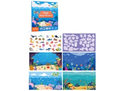 (estilo 3) Libro De Rompecabezas Educativo De Dibujos Animados Adecuado Para Niños, Con Pegatinas Reutilizables.