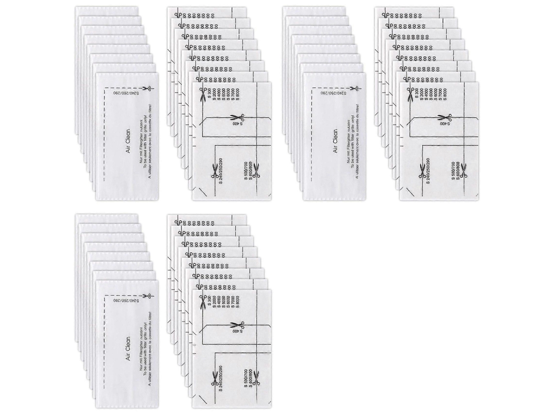 24x Vacuum Cleaner Filter Set For Miele Complete C1/2/3 Vacuum Cleaner Filter And Motor Protection Filter Set