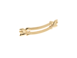Tirador Para Mueble De Zamac Distancia Entre Ejes 96mm Chapado En Oro Lote De 25
