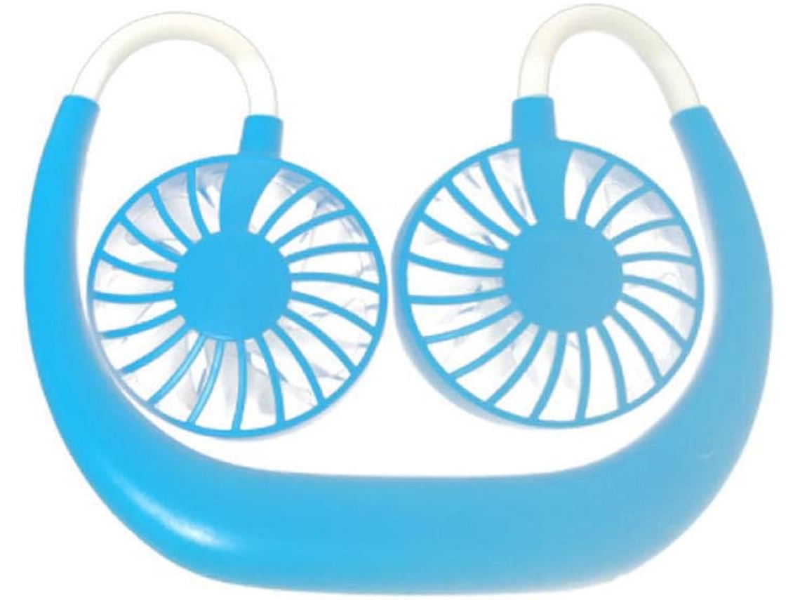 Mini Ventilador Portátil Para Colgar En El Cuello Mini Deportivo Creativo Carga Usb Pequeño -