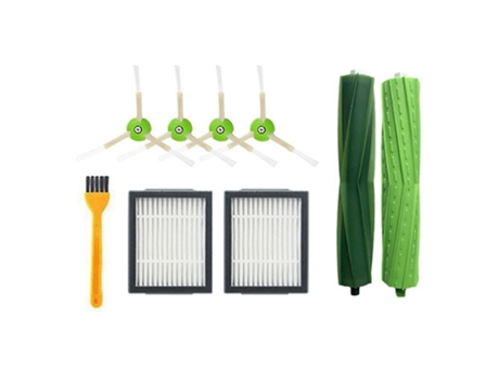 Escova de rolo lateral com filtro hepa para irobot roomba e5 e6 série i