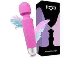 Varita De Masaje Vibradora Yemaesre Ccr0317zzh42 Varita De Masaje Corporal Personal Recargable Por Usb Rosa