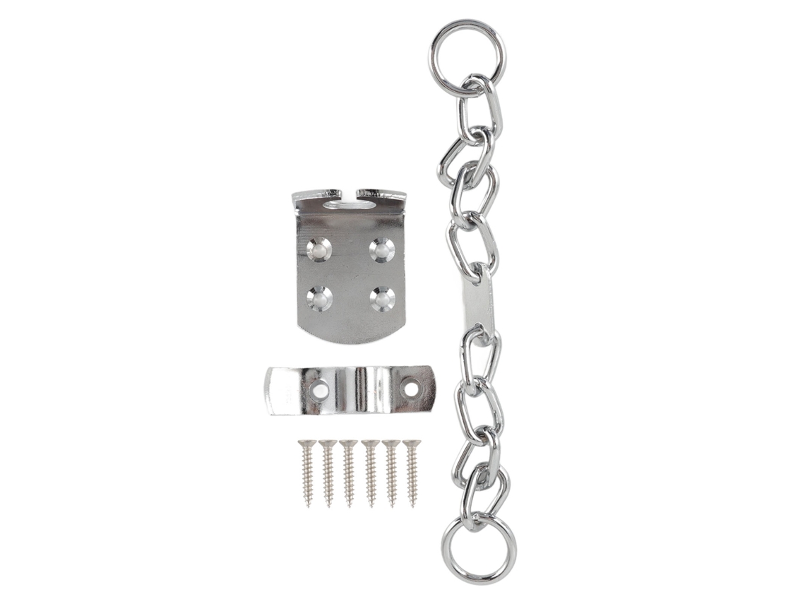 Cerradura antirrobo de acero inoxidable para puertas, ideal para la seguridad de hoteles y apartamentos.