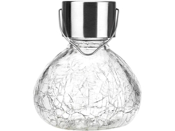 Lámpara solar de jardín con cristal craquelado para patios y jardines. Gokoco