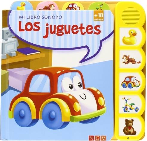 Juguetes Mi Libro sonoro. los de autores español