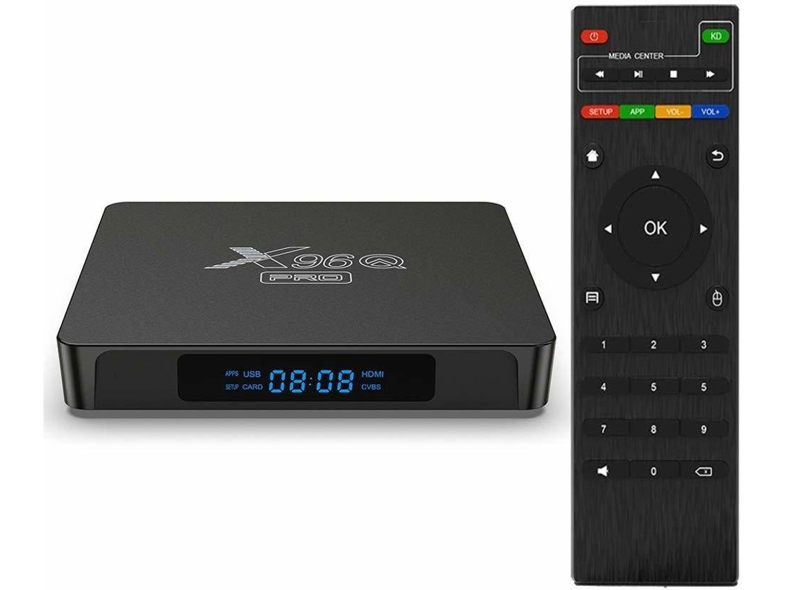 Box Smart TV YDCY X96Qpro0111 (Android - 2 GB RAM - Negro)