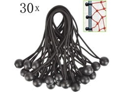 Cuerdas elásticas versátiles para actividades al aire libre, lona elástica resistente con gran elasticidad y durabilidad para acampar y asegurar objetos.